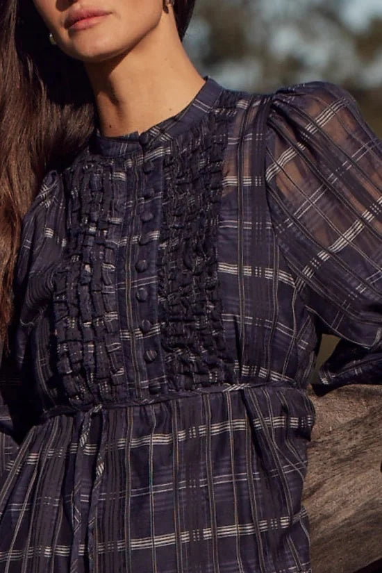 Zoe Kratzmann - Zeal Dress | Ink Black Check