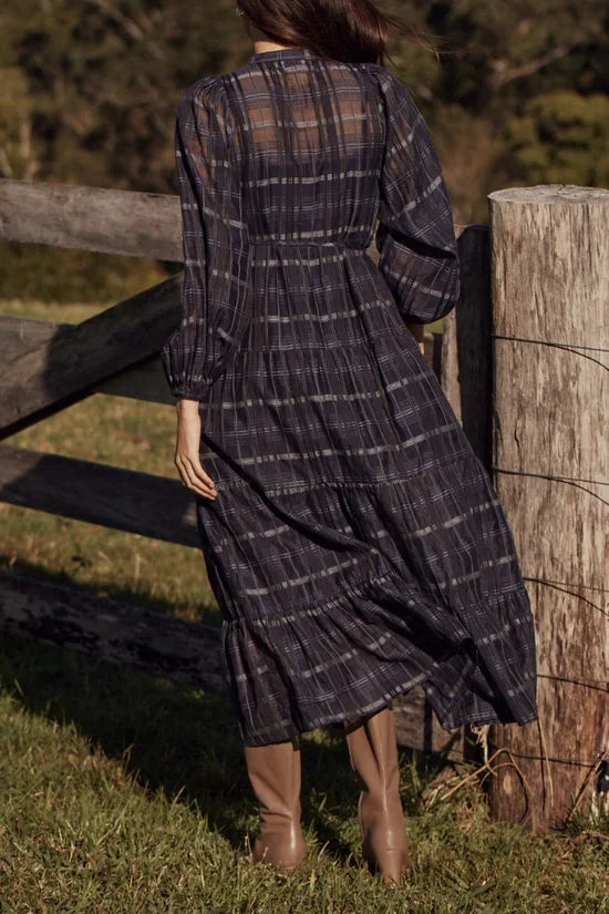 Zoe Kratzmann - Zeal Dress | Ink Black Check