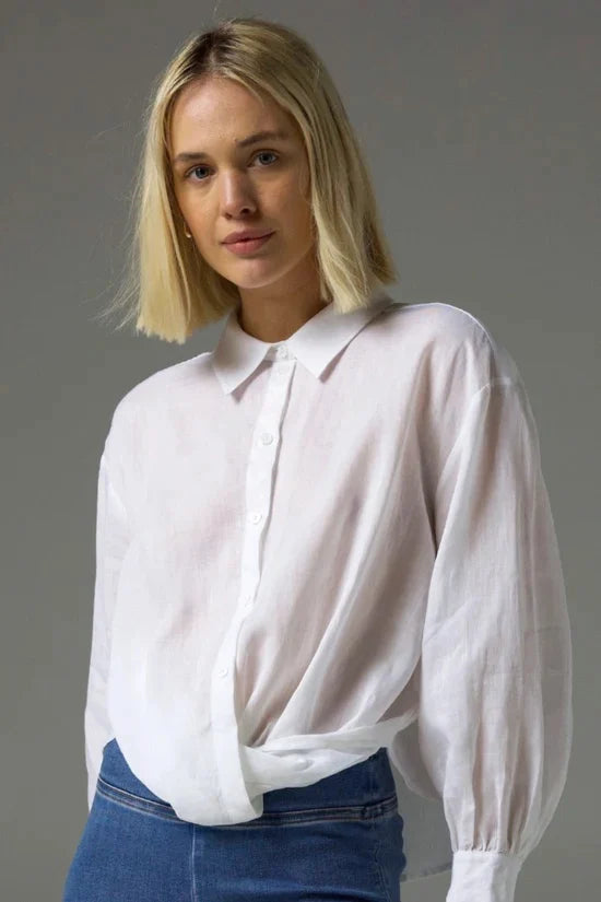 Zoe Kratzmann - Sidle Top | Porcelain