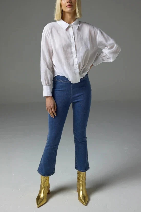 Zoe Kratzmann - Sidle Top | Porcelain