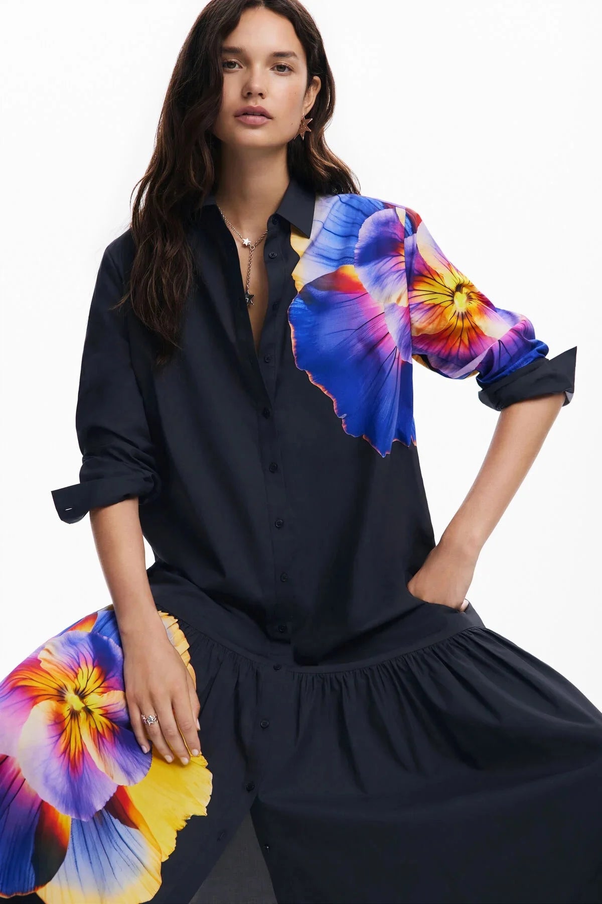 Desigual - Pensamiento Dress C Lacriox