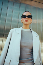 Bubish Luxe - Nadia Blazer | Dove - Torso