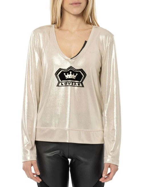 Elisa Cavaletti - Long Sleeve Tee | Silver