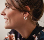 Najo - Raya Huggie Earring | Silver