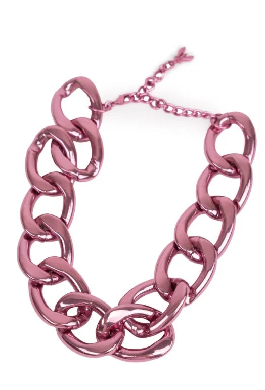 Partrizia Pepe - Collana Necklace | Pink Metallic