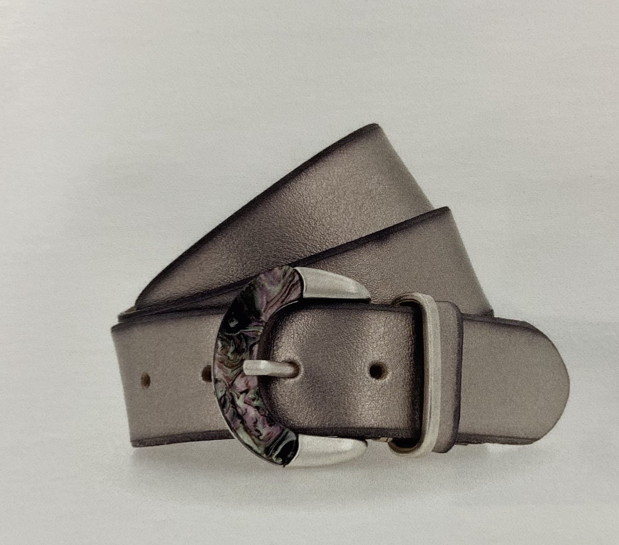 B. Belt - Amelie Belt | Gun Metal