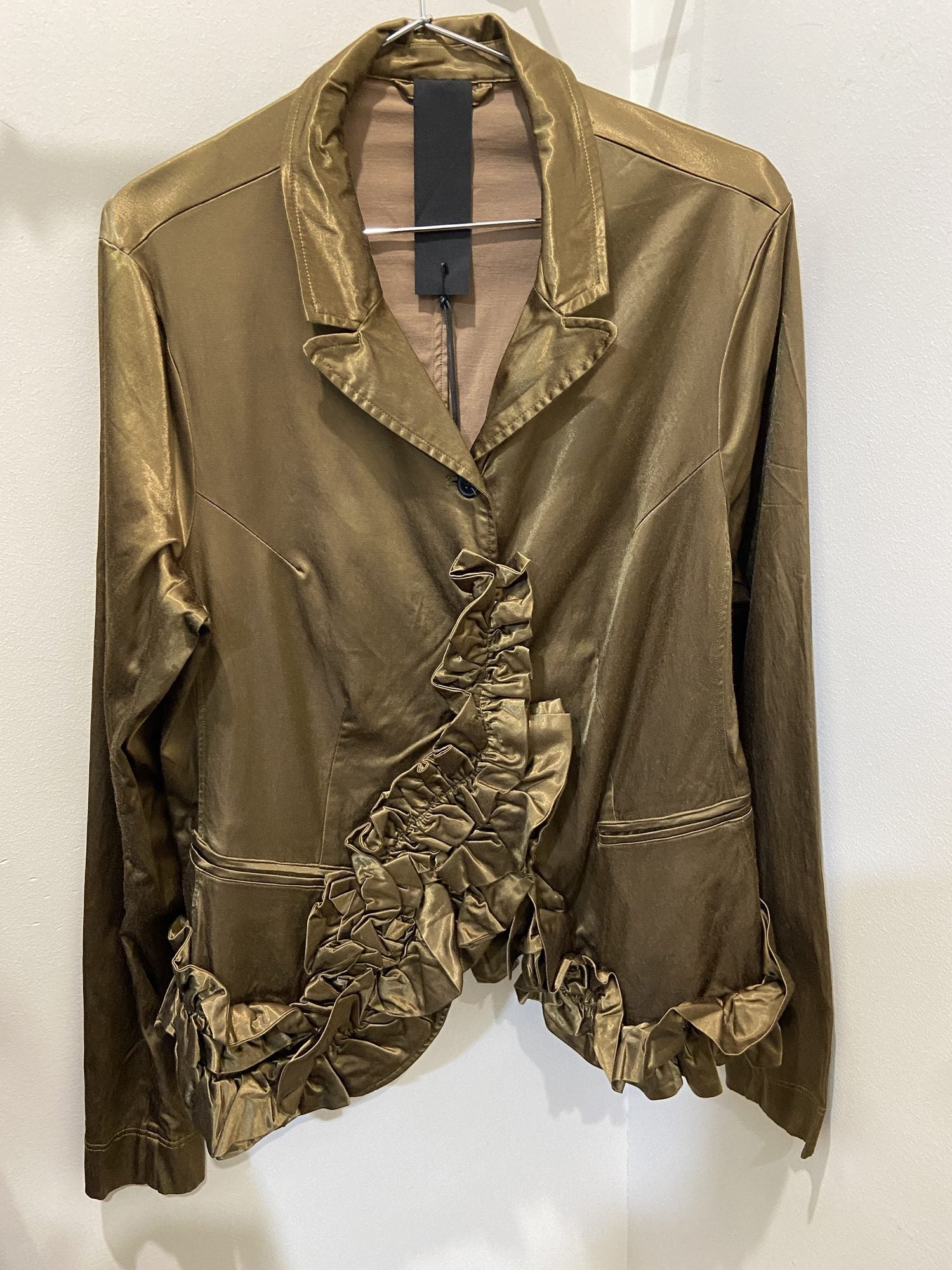 Rundholz - Ruffle Blazer | Bronze