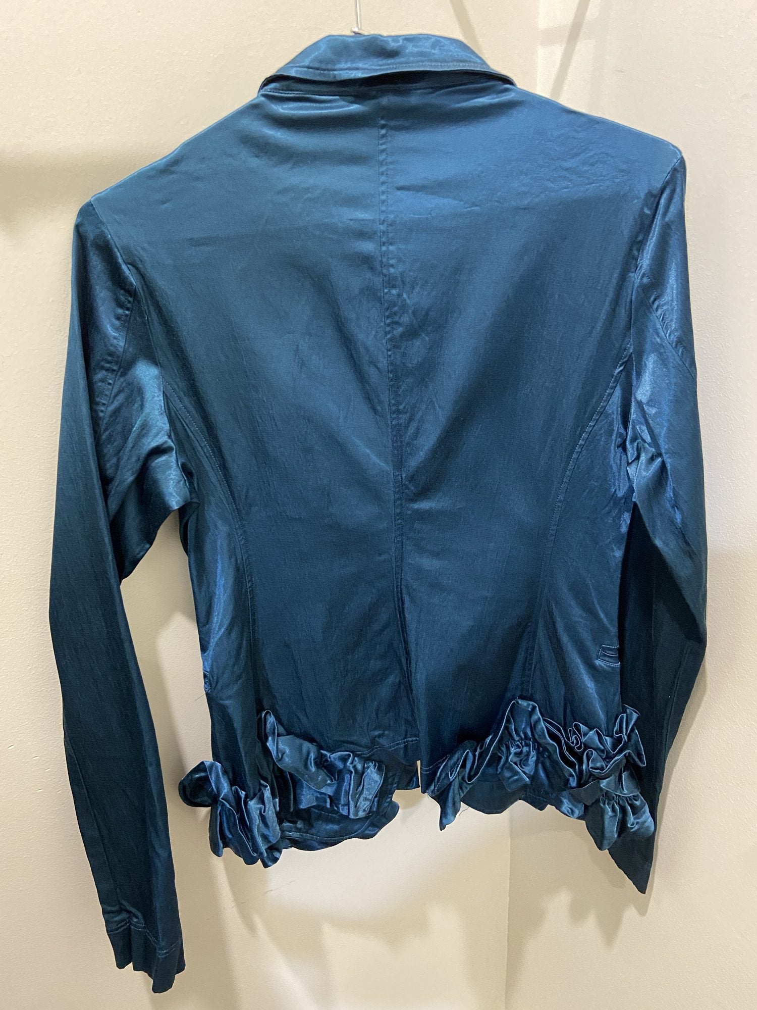 Rundholz - Ruffle Blazer | Ink