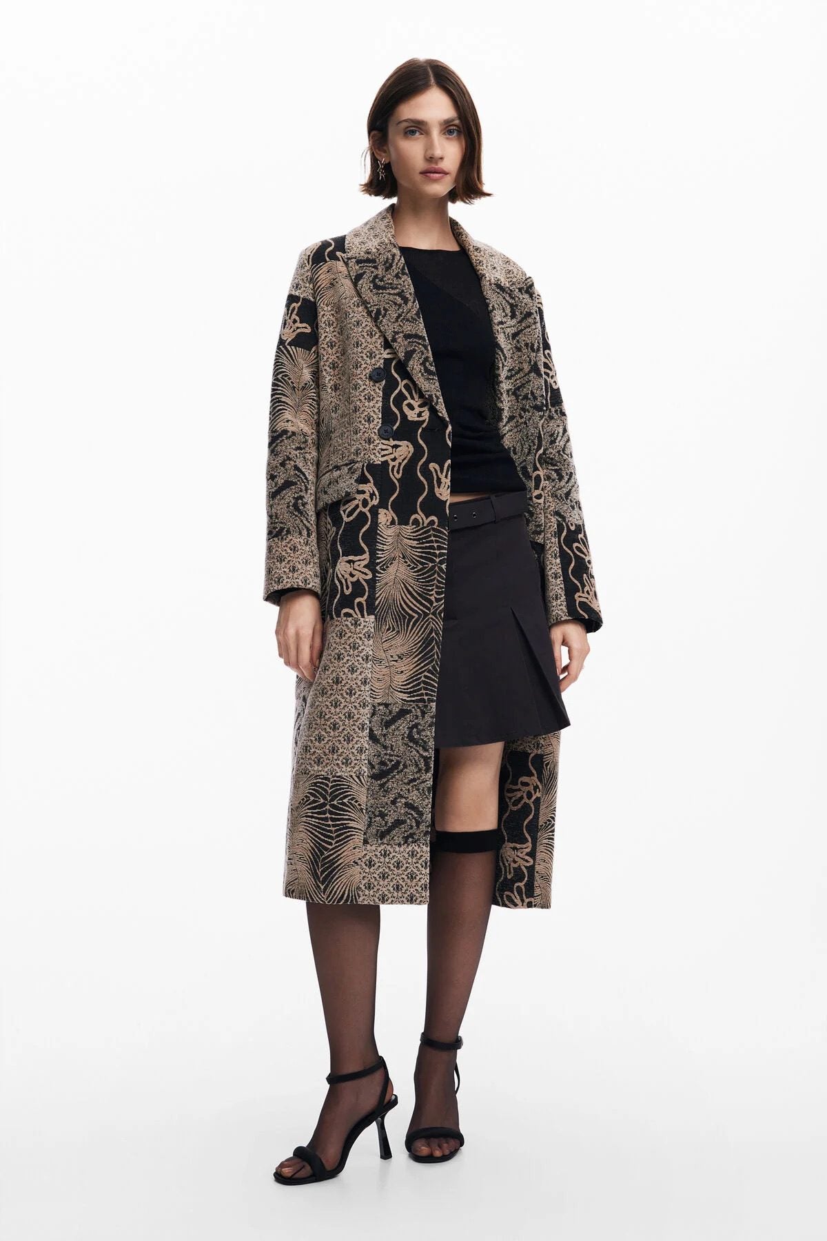 Desigual - Niza Coat | Beige