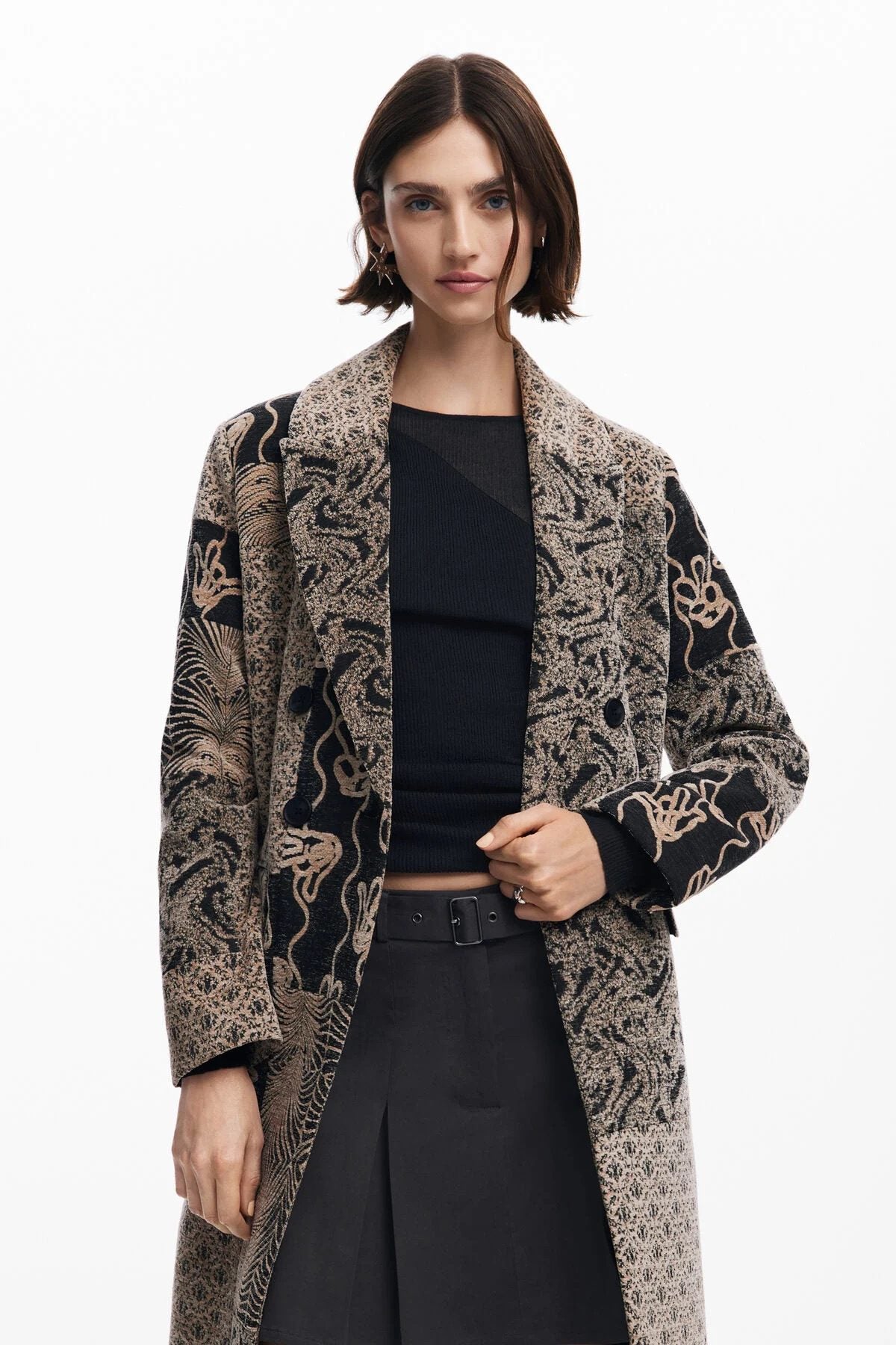 Desigual - Niza Coat | Beige