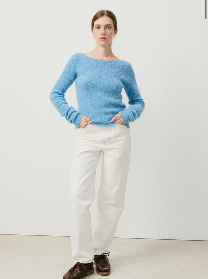 American Vintage - EAST18S Sweater | Sky