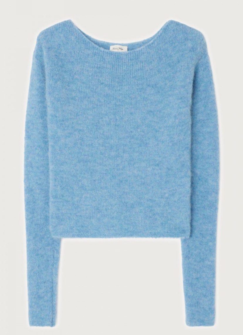 American Vintage - EAST18S Sweater | Sky