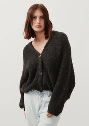 American Vintage - Zolly Cardigan | Charcoal Melange