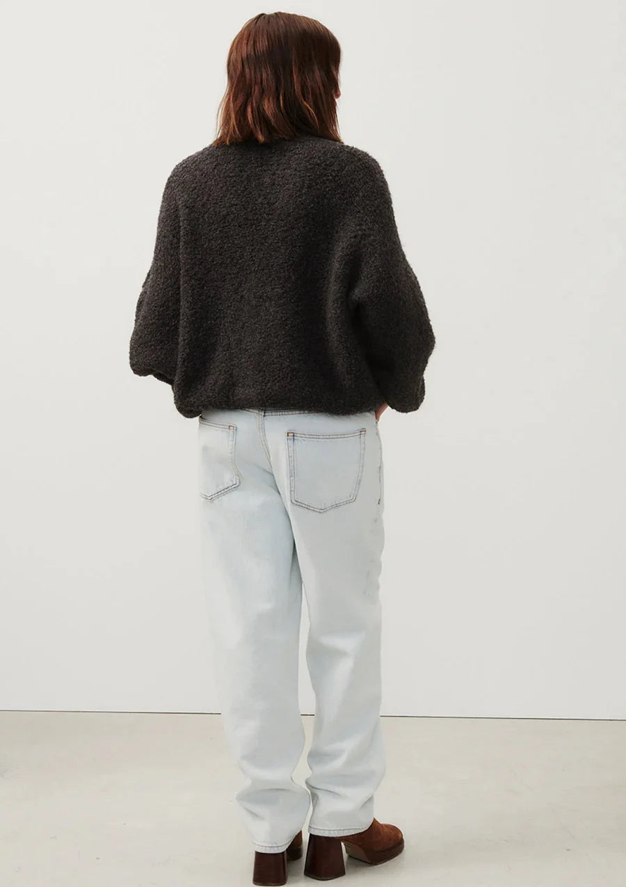 American Vintage - Zolly Cardigan | Charcoal Melange
