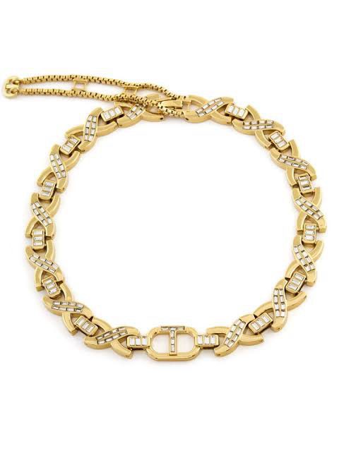 Twinset - Choker Necklace with Rhinestone