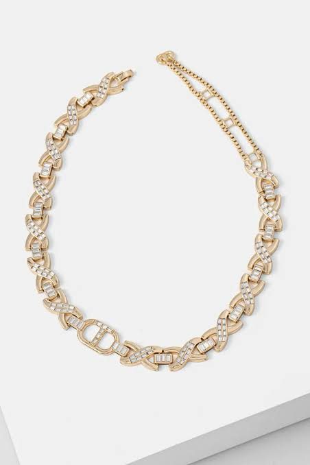 Twinset - Choker Necklace with Rhinestone