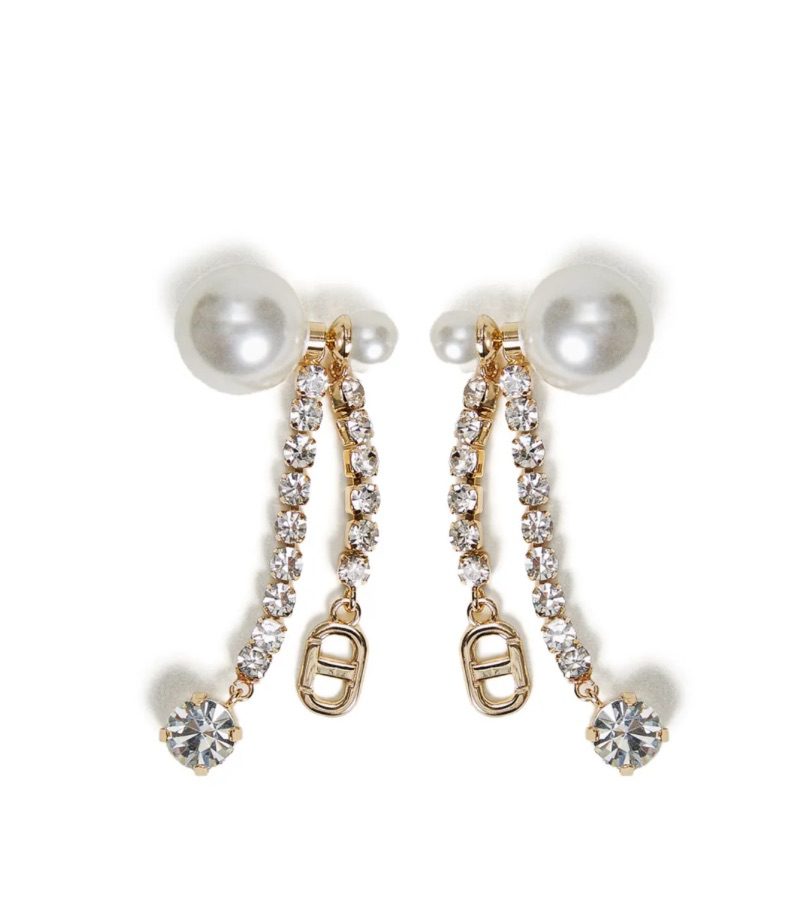 Twinset - Crystal Embellished Earrings
