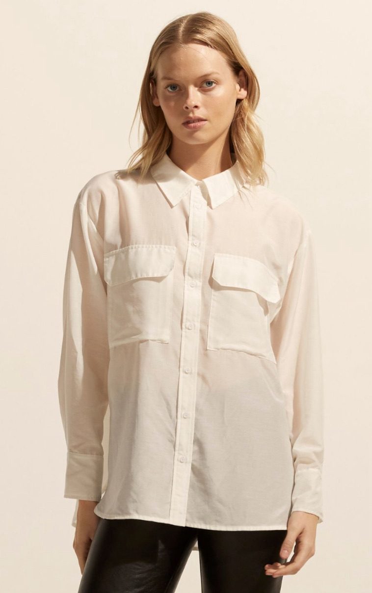 Zoe Kratzmann - Abroad Top | Cream