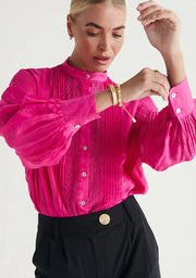 Mos the Label - Anastasia Blouse | Cerise