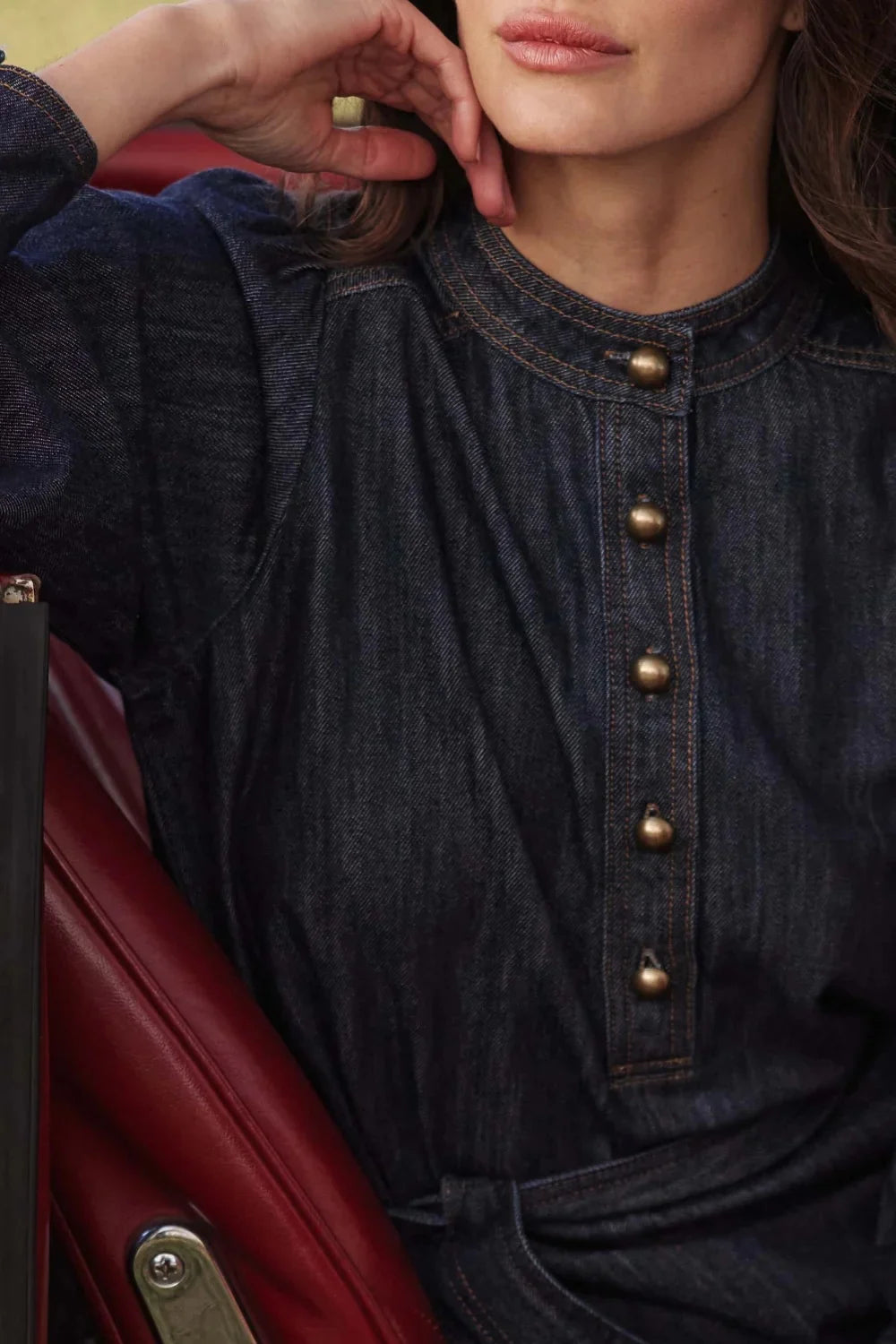 Zoe Kratzmann - Snapshot Dress | Dark Denim