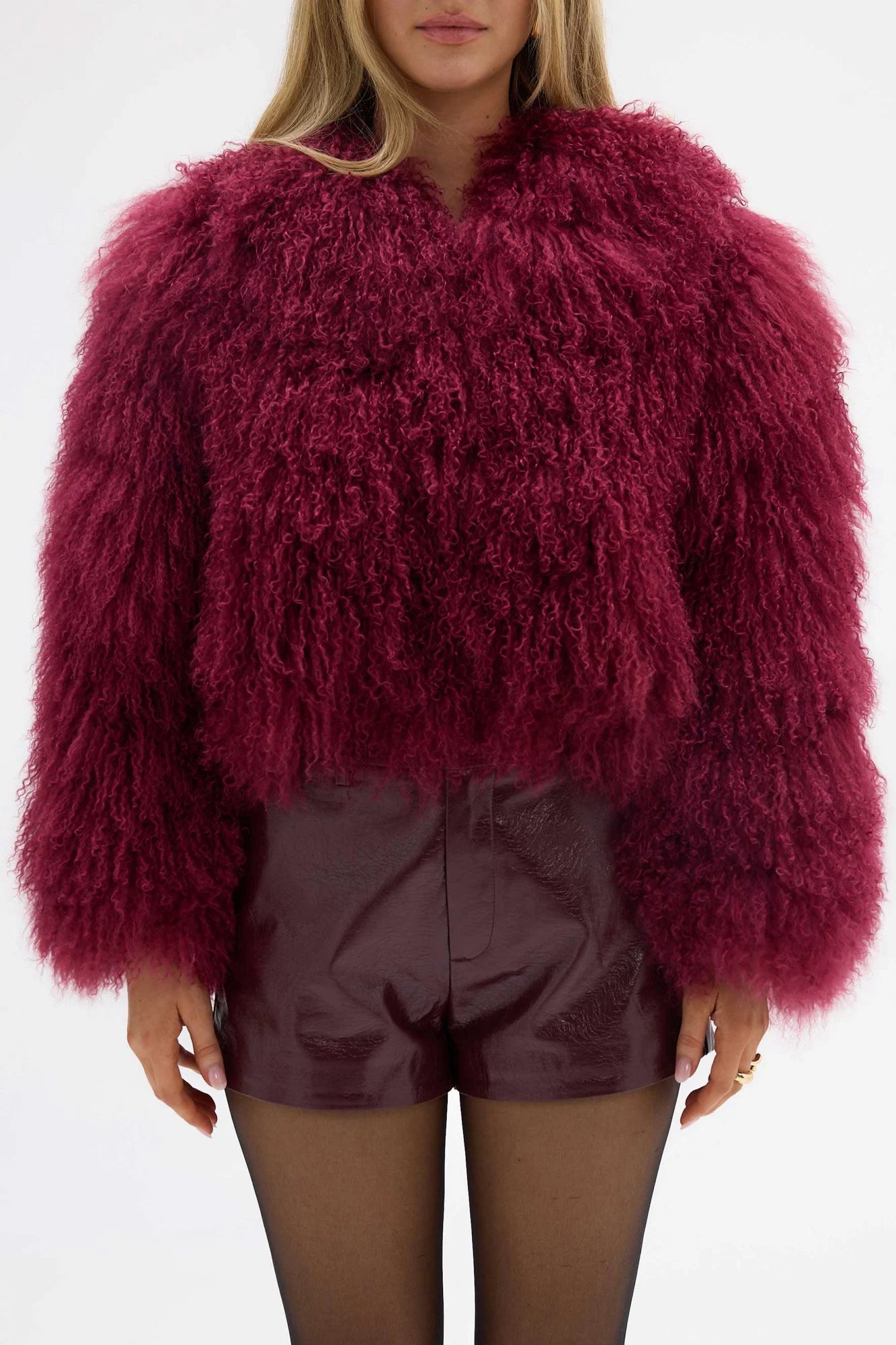 Bubish Luxe - Georgina Jacket | Cherry