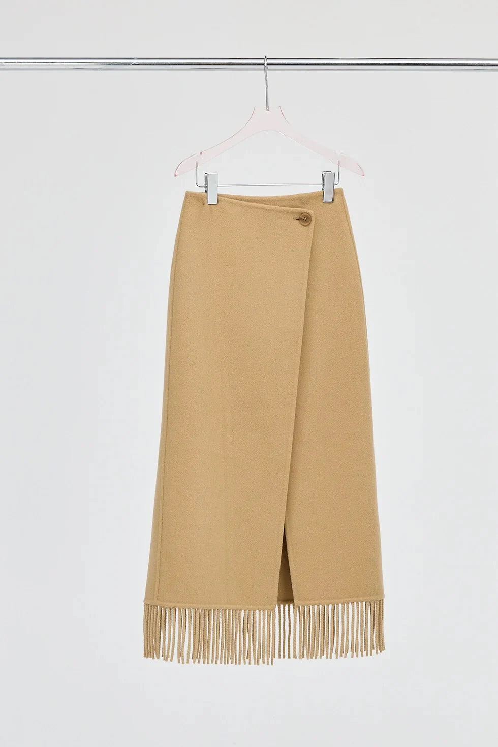 Bubish Luxe - Kate Fringe Wrap Wool Skirt
