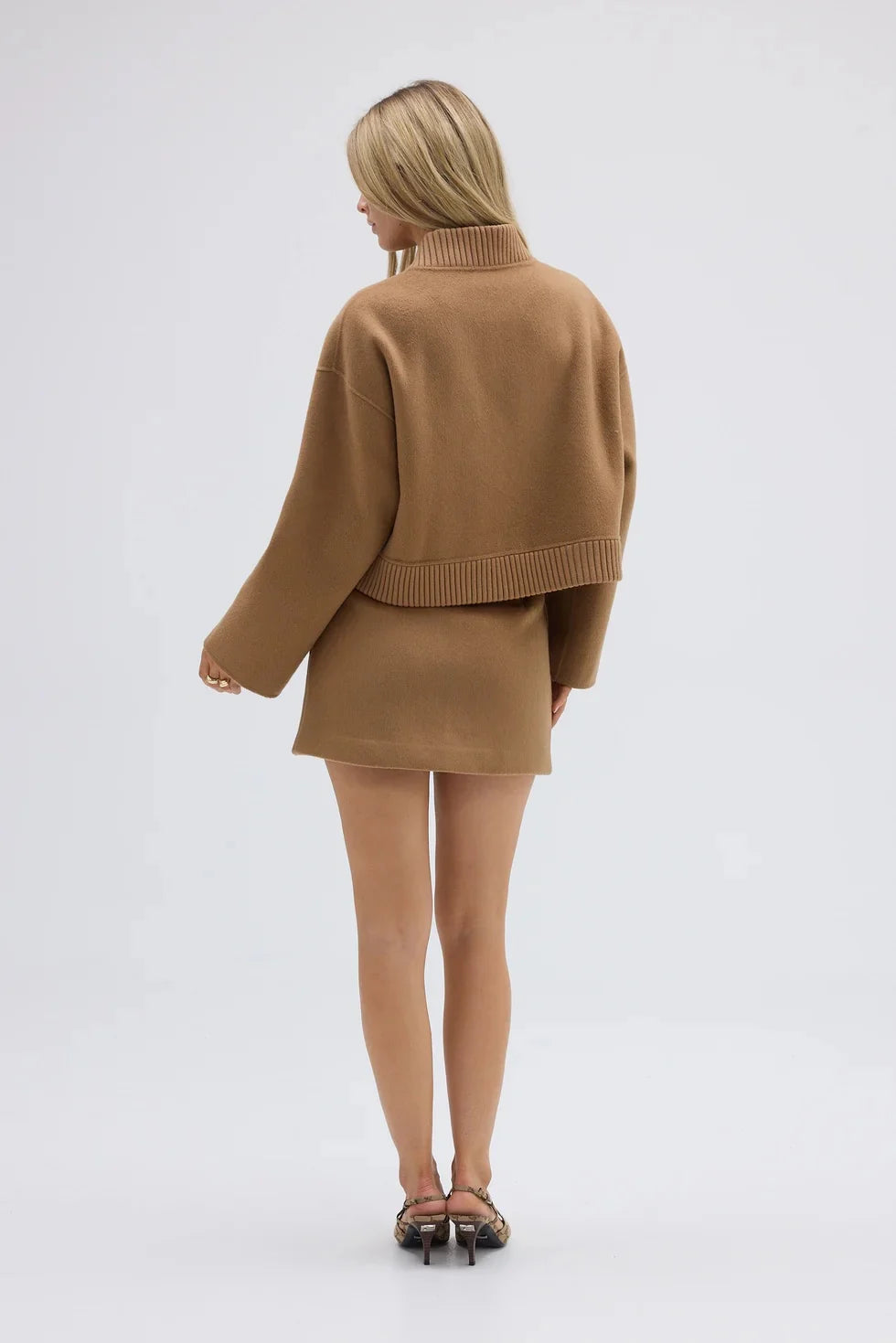 Bubish Luxe - Bonnie Wool Bomber Jacket