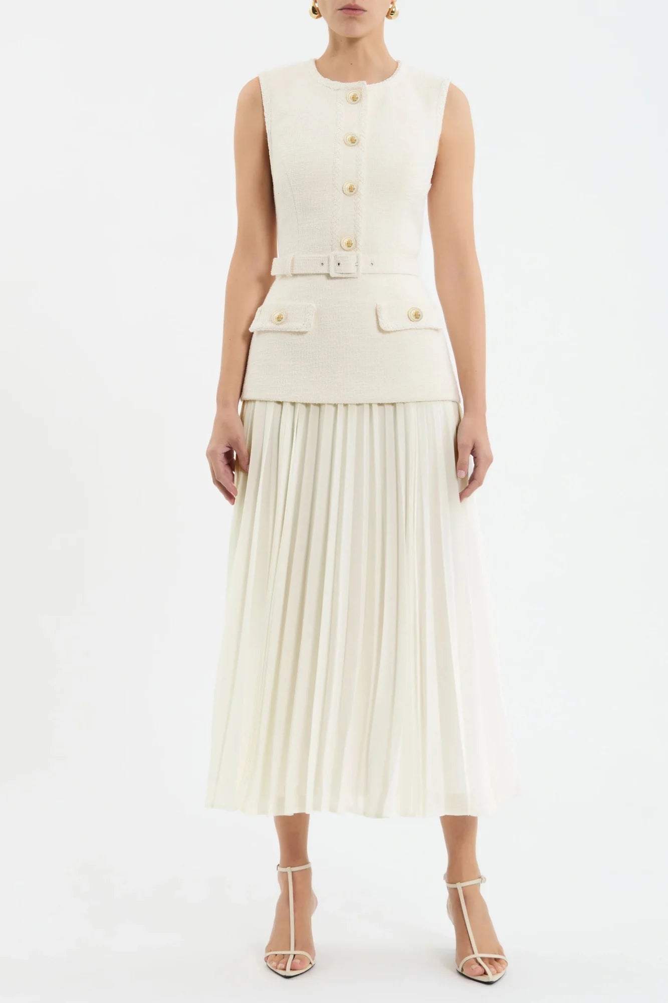 Rebecca Vallance - Jonie Sleeveless Midi Dress