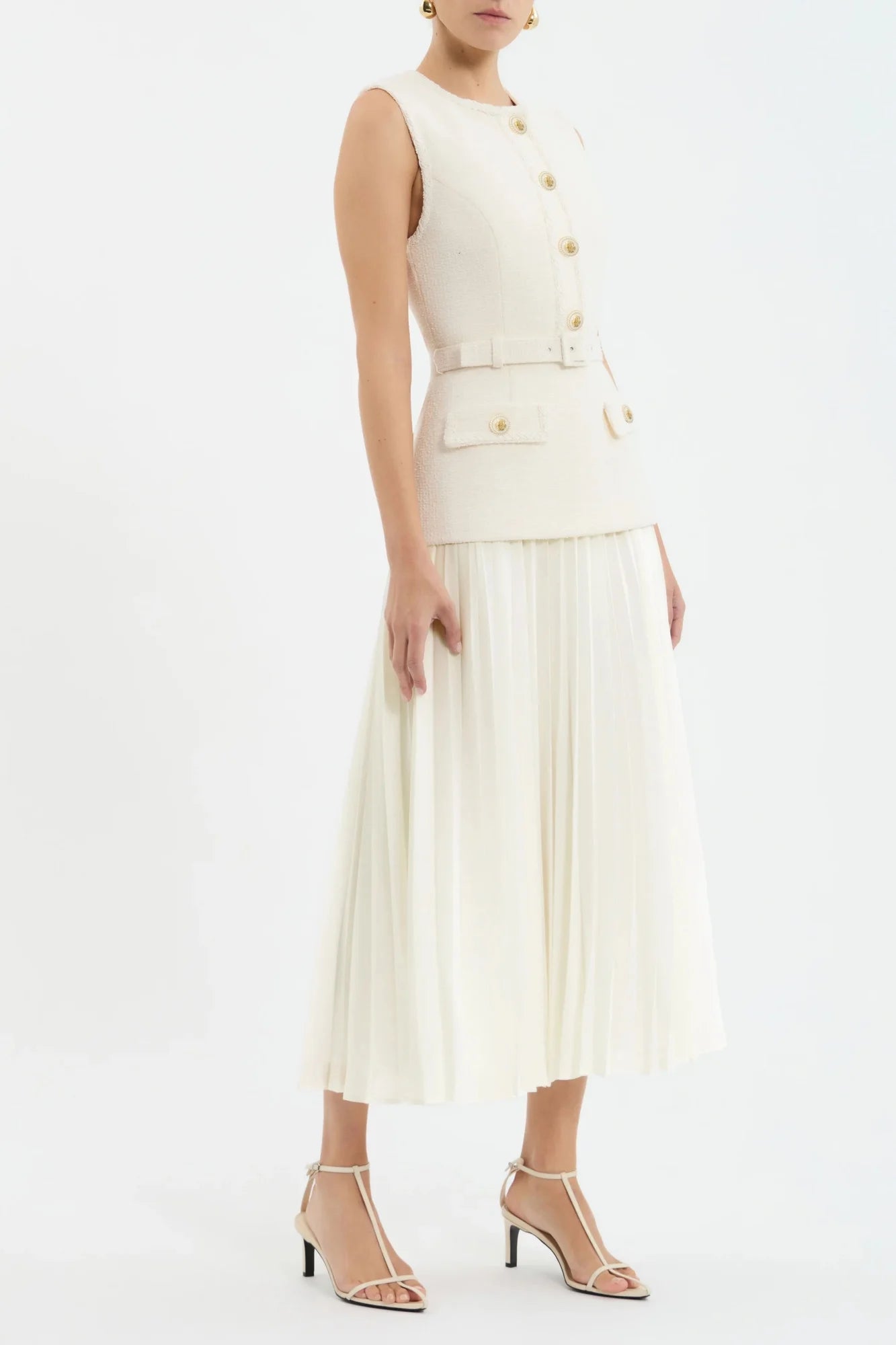 Rebecca Vallance - Jonie Sleeveless Midi Dress