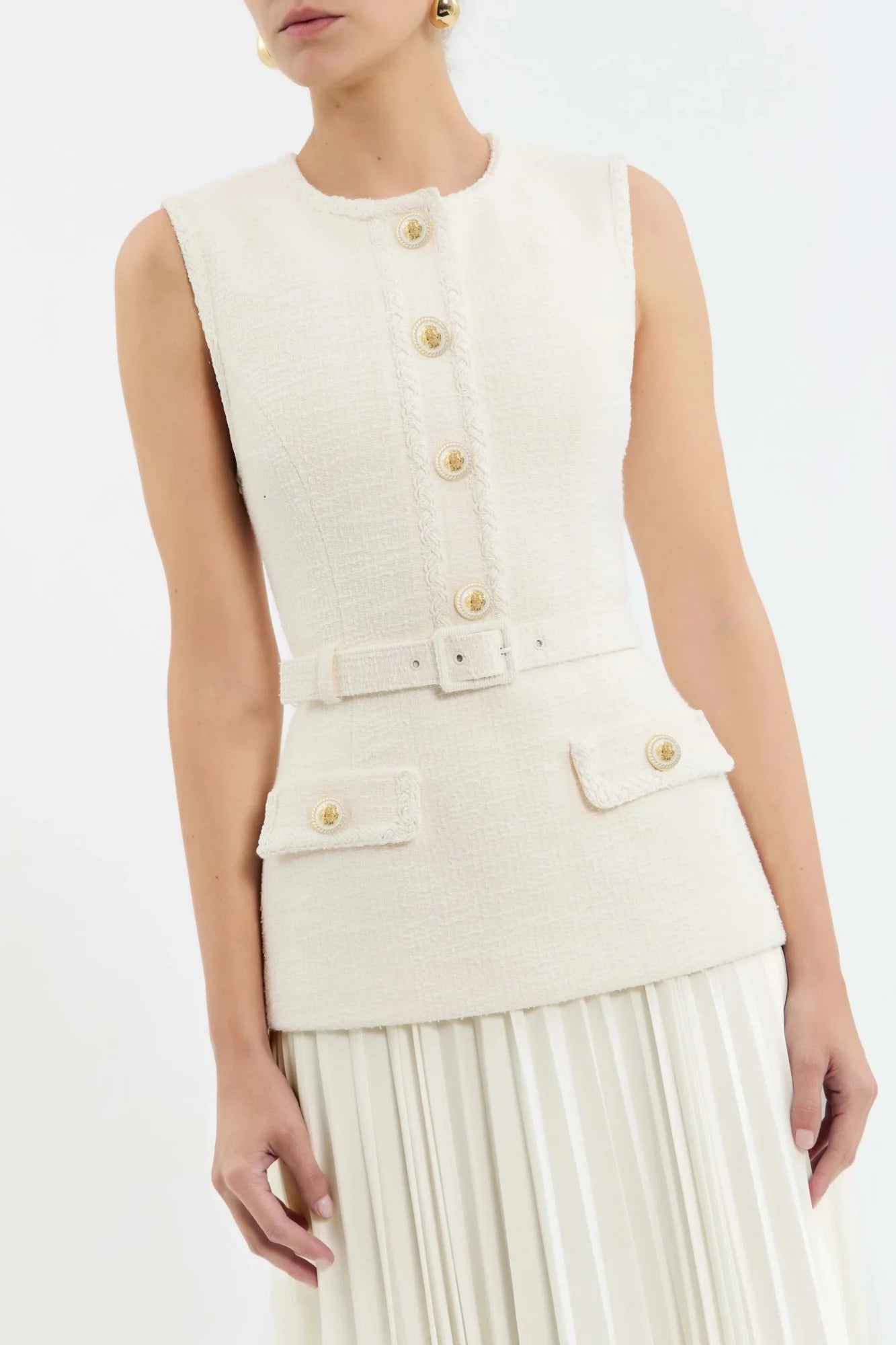 Rebecca Vallance - Jonie Sleeveless Midi Dress