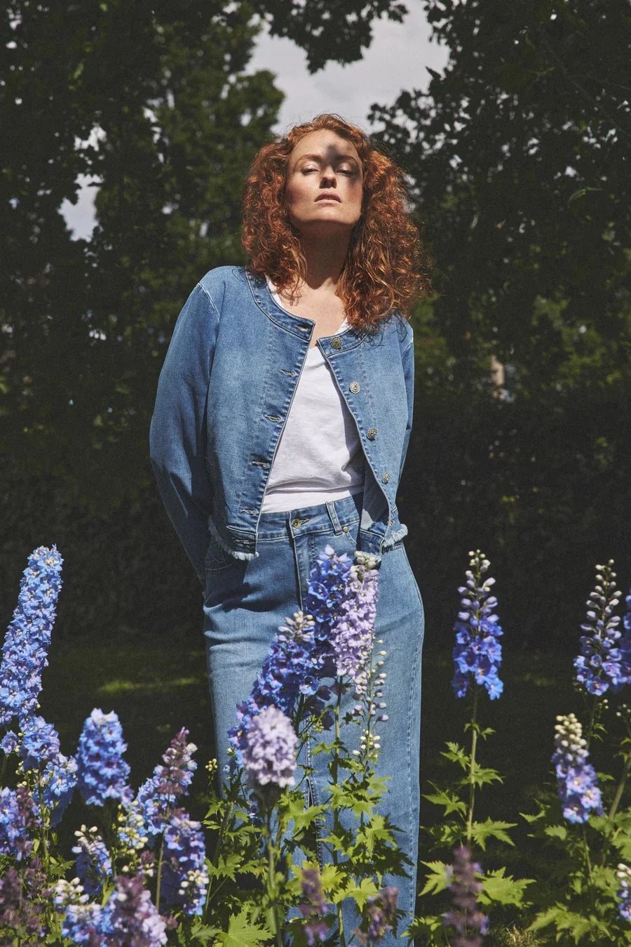 Claire Woman - Nedda Denim Skirt