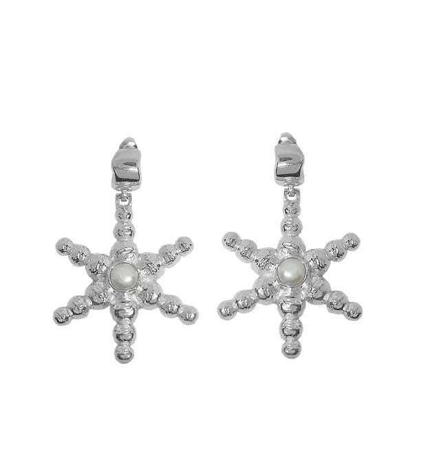 Mountain and Moon - Thea Earrings | Silver