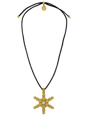 Mountain and Moon - Atlas Necklace | Gold