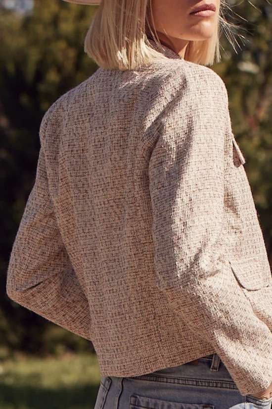 Zoe Kratzmann - Adjoin Jacket | Biscuit Boucle