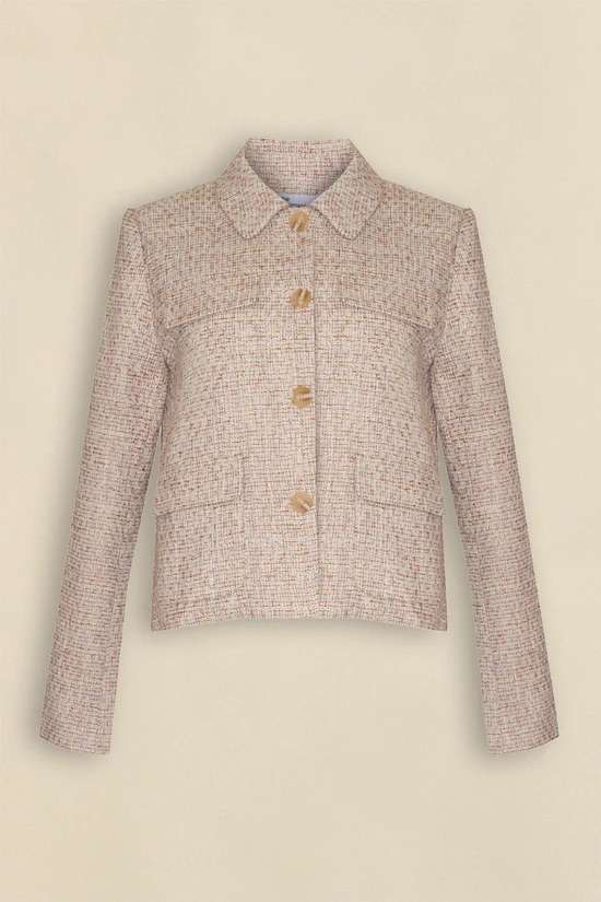 Zoe Kratzmann - Adjoin Jacket | Biscuit Boucle