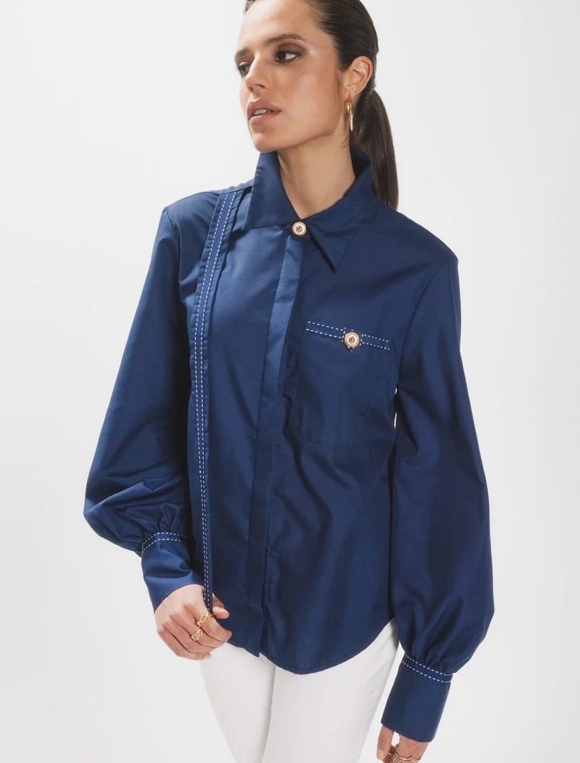 Realm Origin - Nautica Blouse | Navy