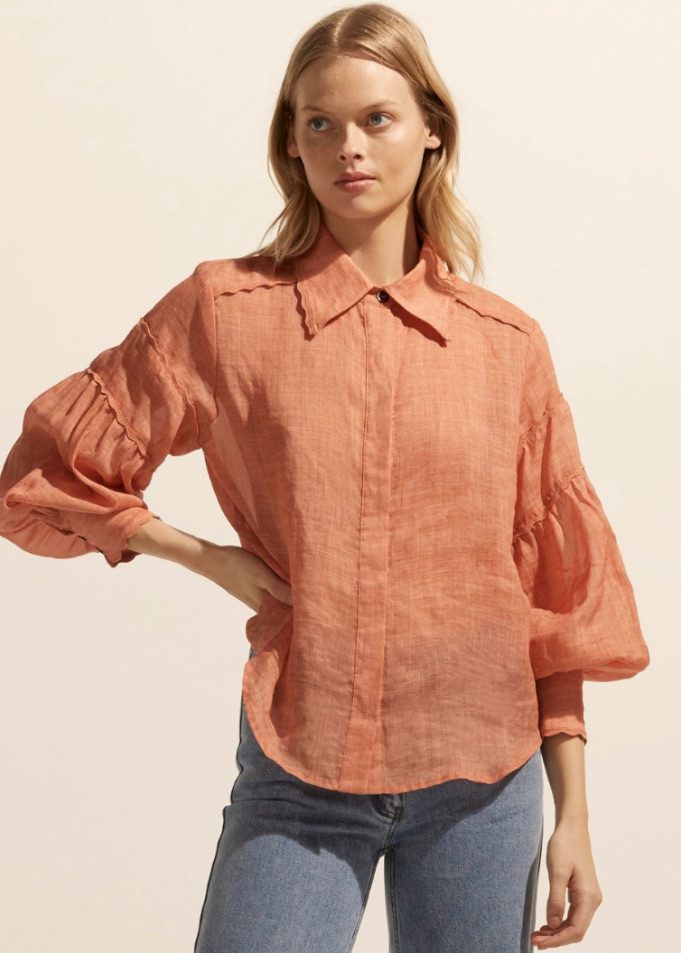 Zoe Kratzmann - Dash Top | Apricot