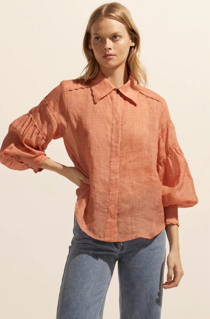 Zoe Kratzmann - Dash Top | Apricot