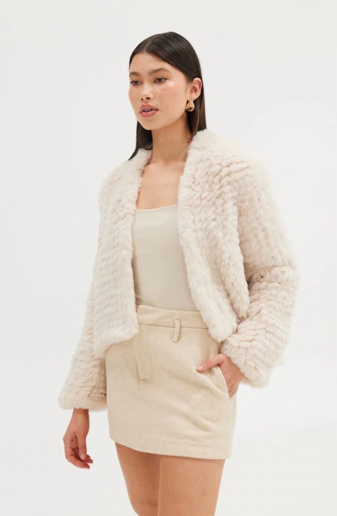 Bubish - Faux Emma Jacket | Oatmeal