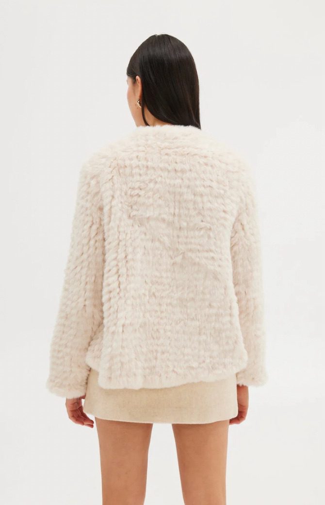 Bubish - Faux Emma Jacket | Oatmeal