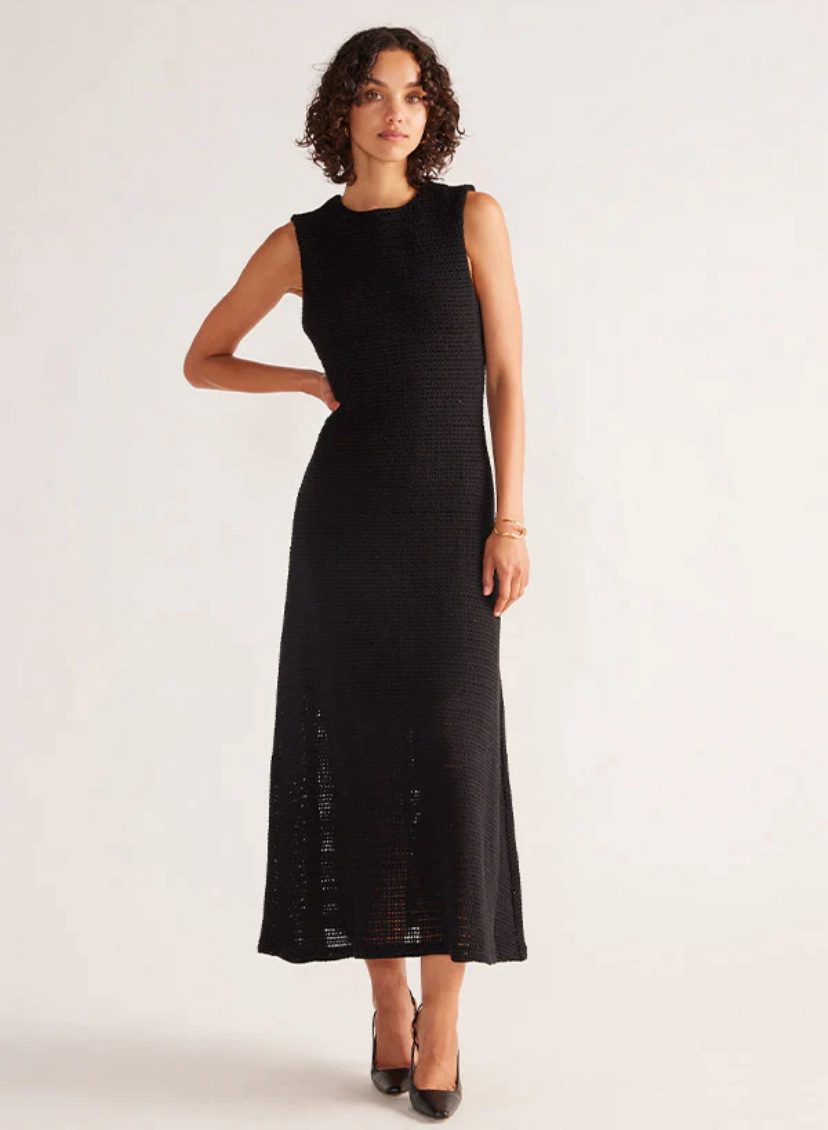 Mos the Label - Celine Crochet Midi Dress