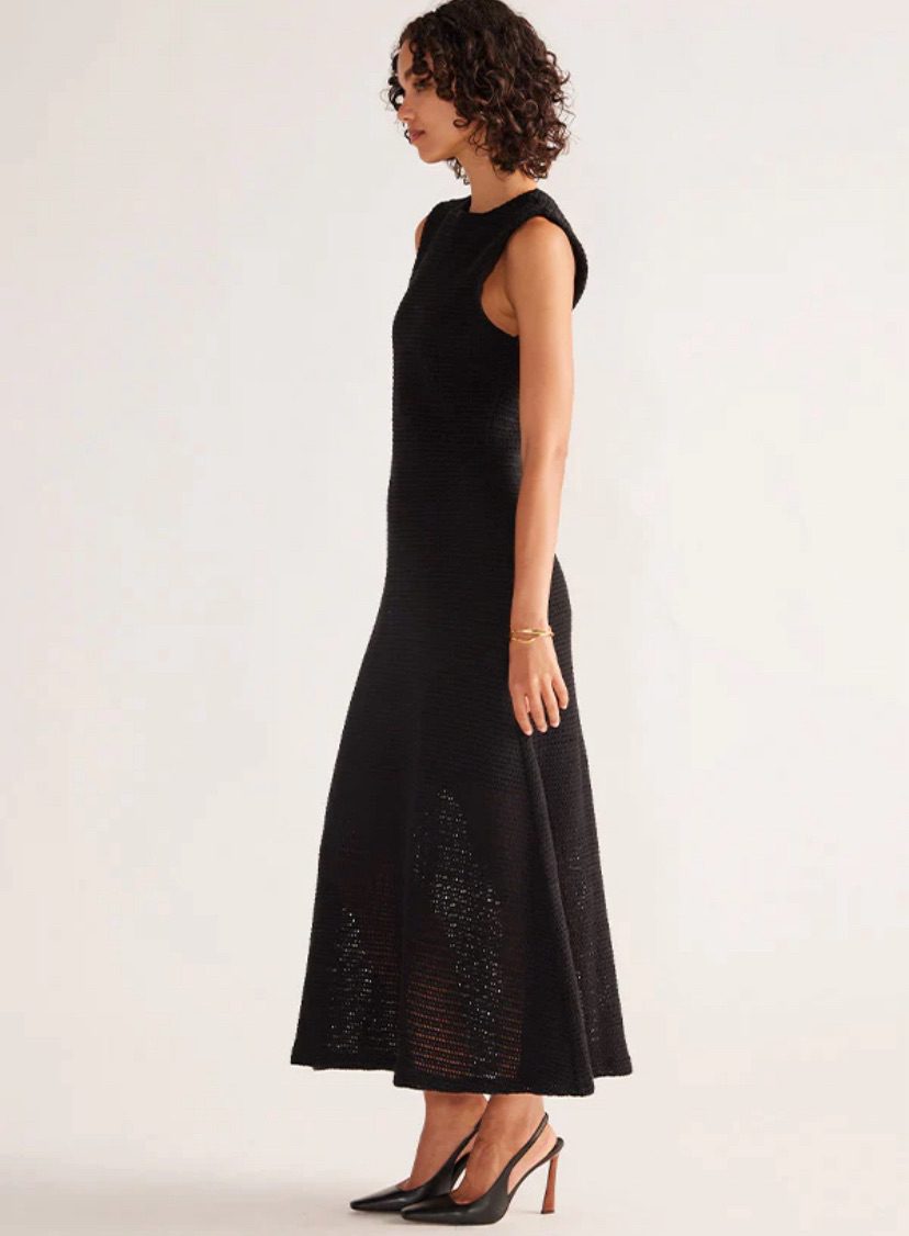 Mos the Label - Celine Crochet Midi Dress