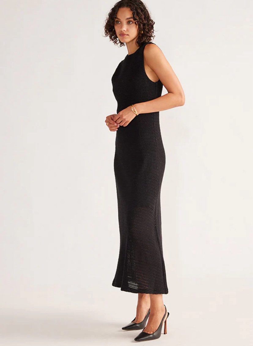 Mos the Label - Celine Crochet Midi Dress