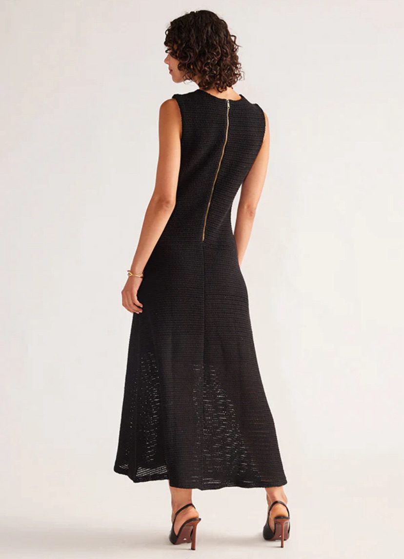 Mos the Label - Celine Crochet Midi Dress