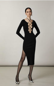 Patrizia Pepe - Slim Low Cut Dress