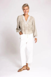 Zhrill - Zhromy Blouse | Olive - Torso