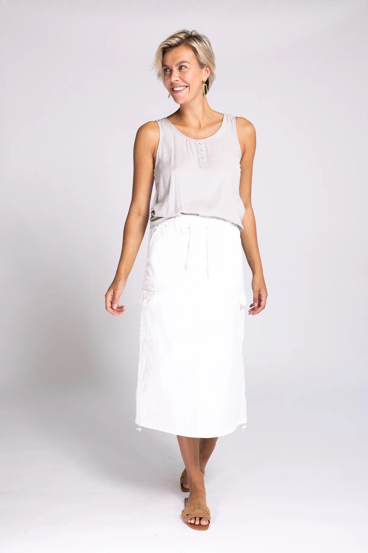 Zhrill - Zhjill Skirt | Ivory