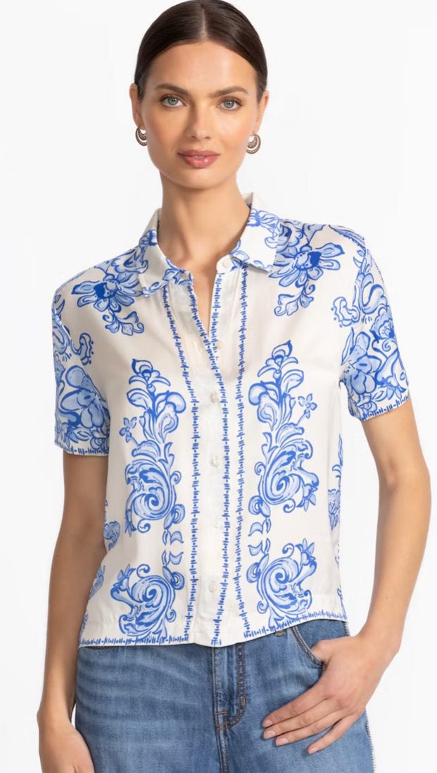 Johnny Was - Ariana Button Down Shirt
