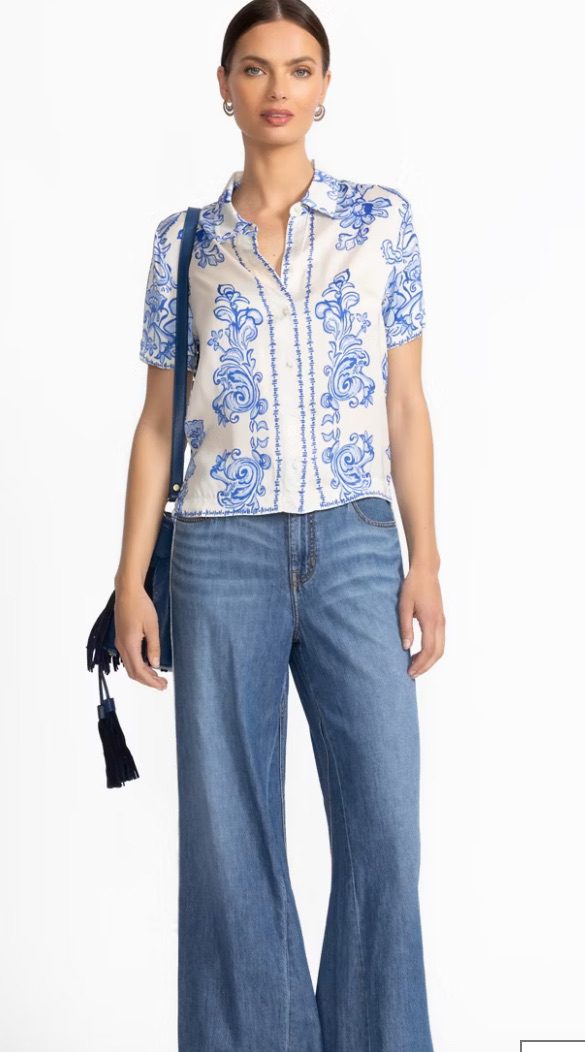 Johnny Was - Ariana Button Down Shirt