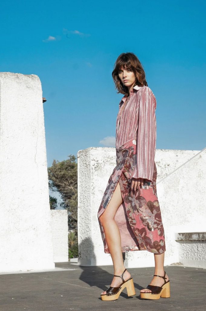 Sabina Musayev - Irvi Top | Smoked Pink
